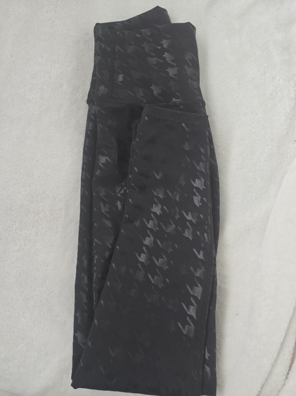 Noli Black HOUNDSTOOTH Liquid Leggings XS FULL LENGHT